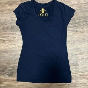 Dodo navy blue teeshirt/ medium